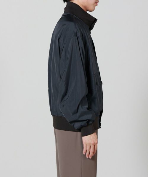 YOKE(ヨーク)】 SILK NYLON DRIVING BLOUSON｜PARIGOT ONLINE（パリゴ