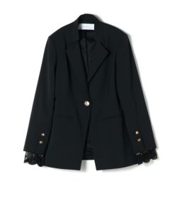 MURRAL(ミューラル)】 Slit sleeve lace jacket｜PARIGOT ONLINE