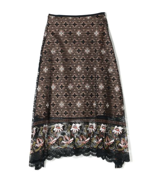 スカート MURRAL Everlasting embroidery lace skirt MURRAL Everlasting embroidery lace skirt ミューラル エバーラ