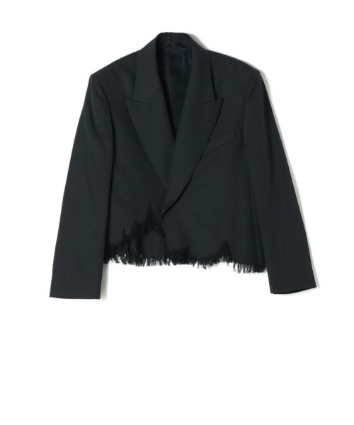 KANAKOSAKAI(カナコサカイ)】 DISTRESSED WOOL BZ｜PARIGOT