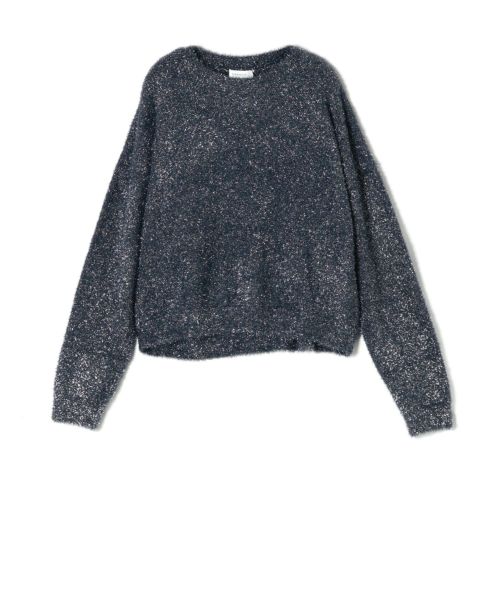 PARIGOT　ラメフェザーニット