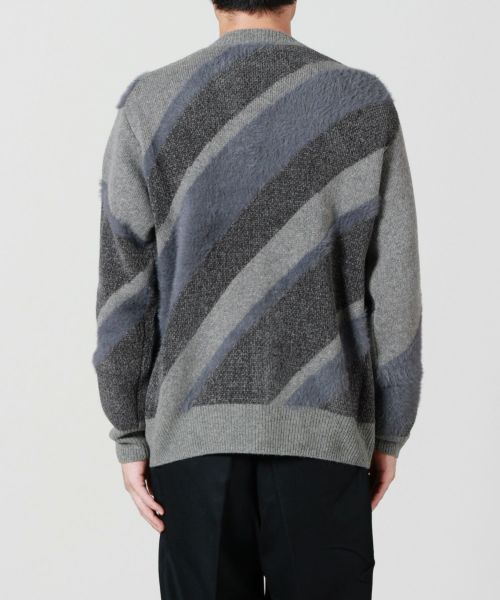 TOGA TOO(トーガ トゥー)】 REGIMENTAL KNIT CARDIGAN｜PARIGOT ONLINE