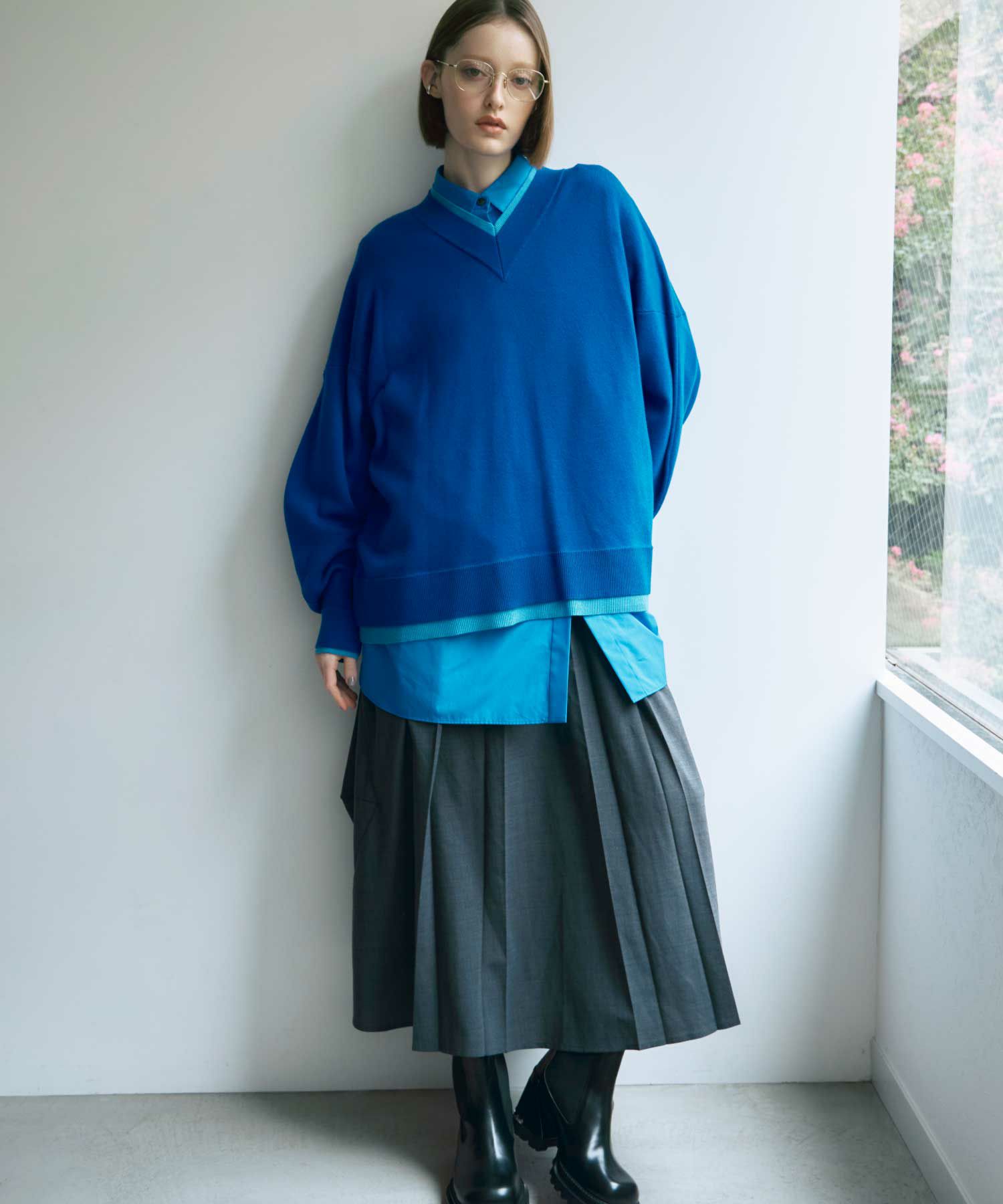 ENFOLD(エンフォルド)】 TUCK JUMPER-SKIRT｜PARIGOT ONLINE（パリゴ 