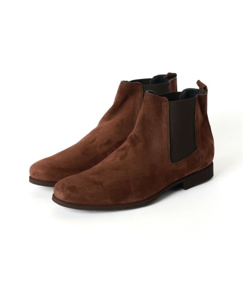 【新品】FERRANTE スエードサイドジップブーツ　サイズ8 新品】FERRANTE スエードサイドジップブーツ サイズ8 - メルカリ