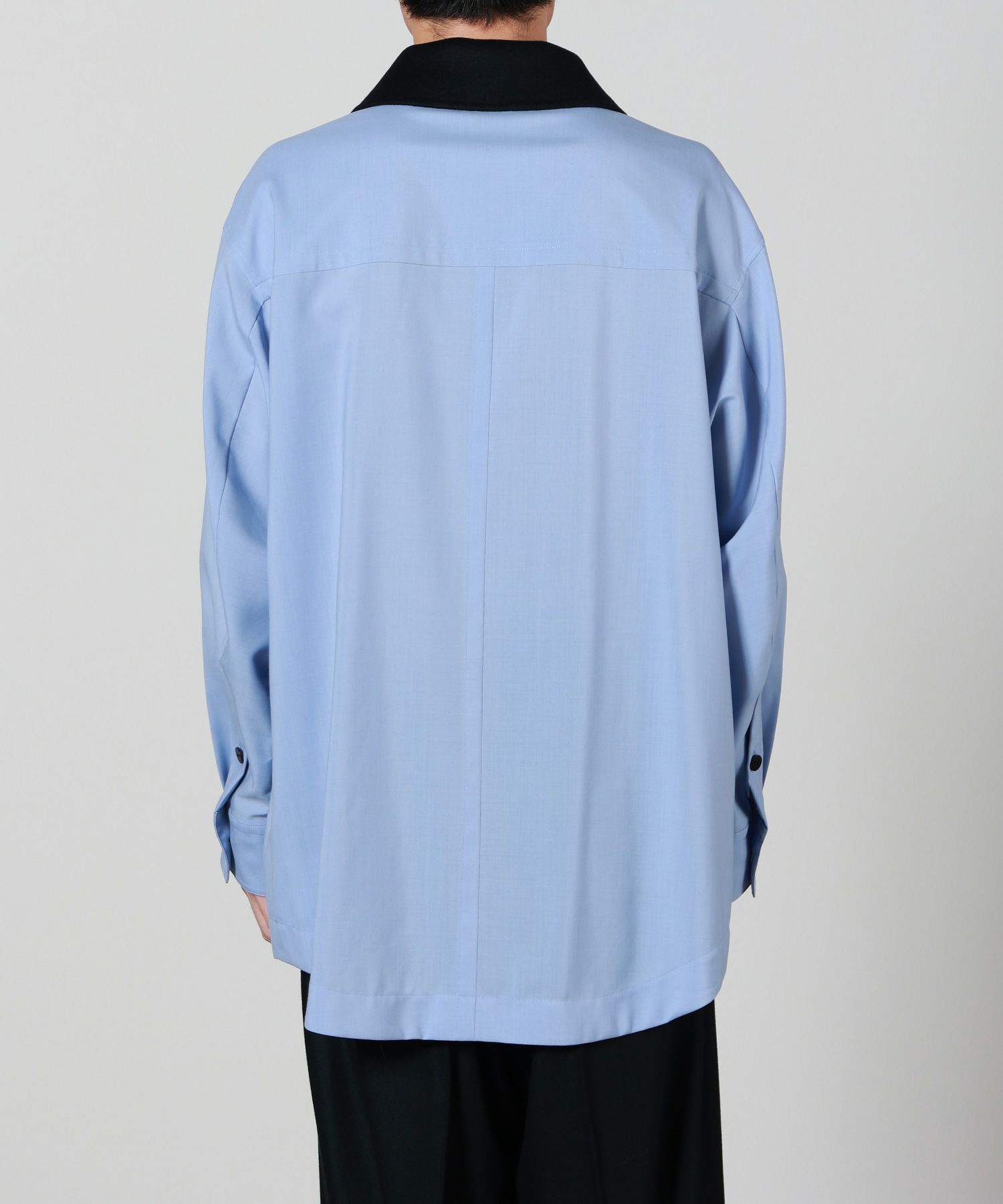 OVERCOAT(オーバーコート)】 SHIRT JACKET ウールデニム｜PARIGOT