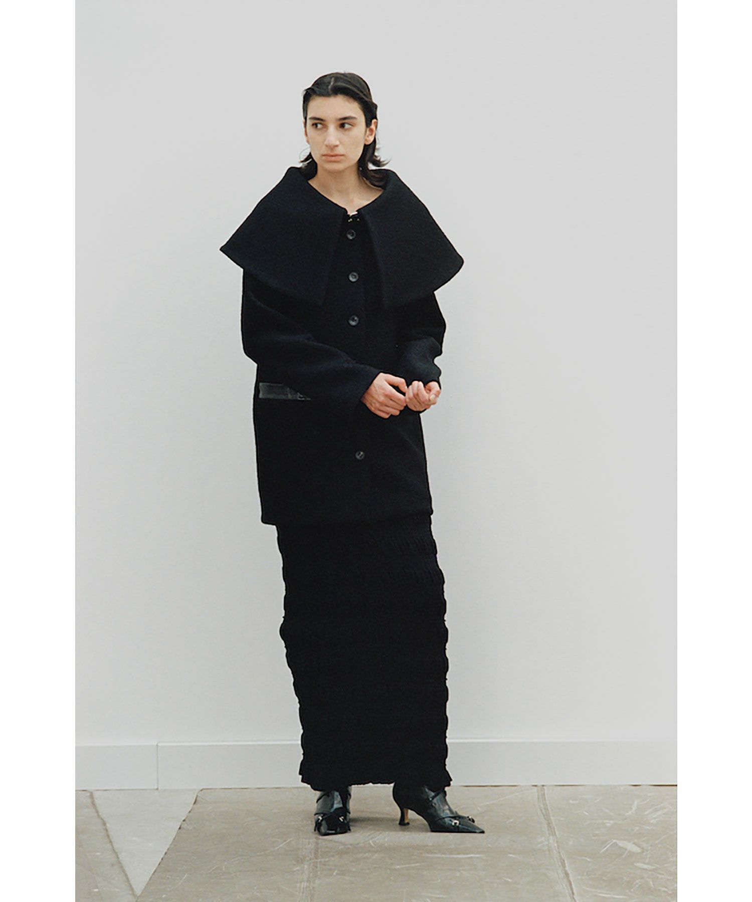 FETICO(フェティコ)】 BOUCLE WOOL CAPE COAT｜PARIGOT ONLINE（パリゴ