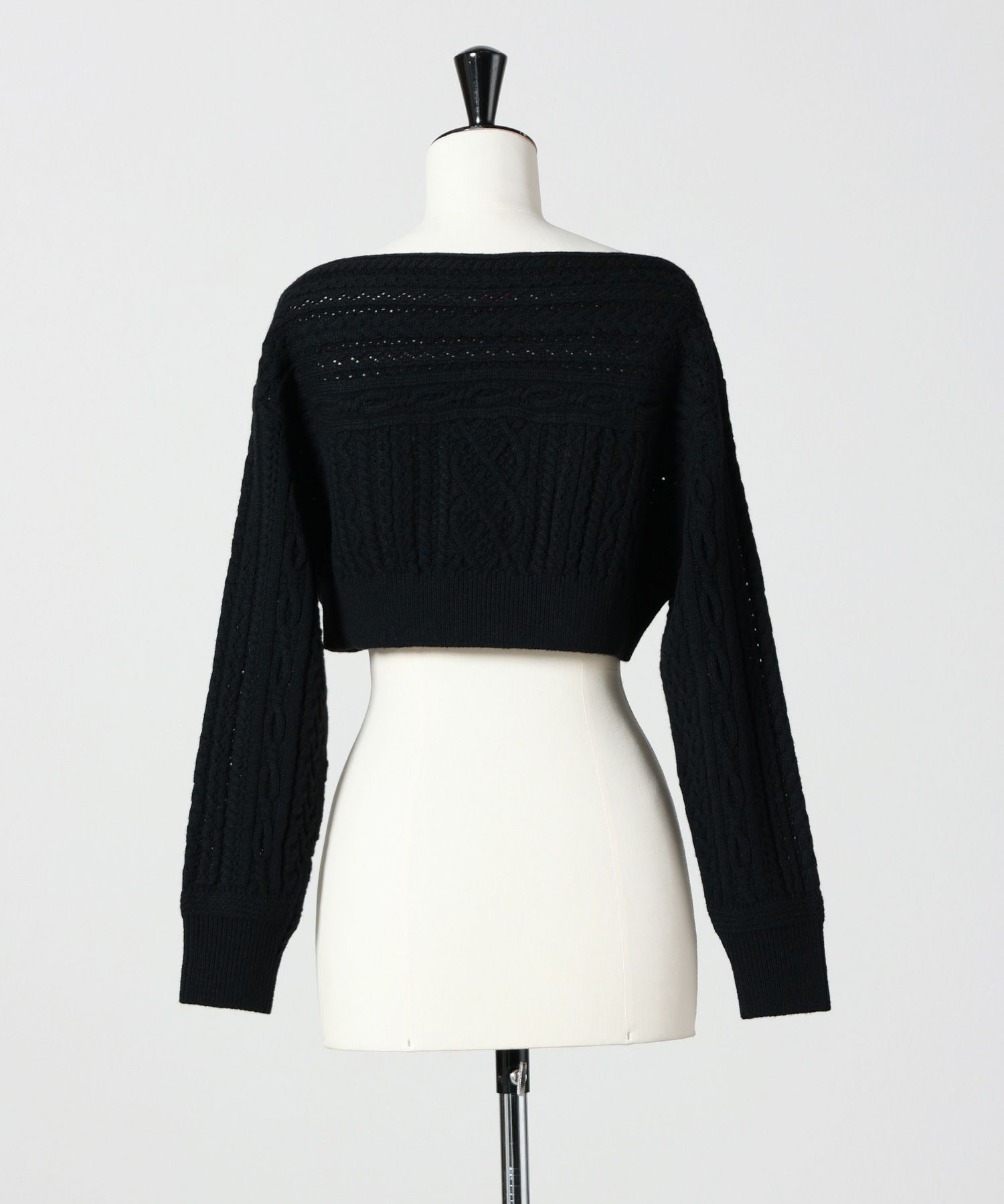 FETICO(フェティコ)】 CABLE KNIT SHORT JUMPER｜PARIGOT ONLINE