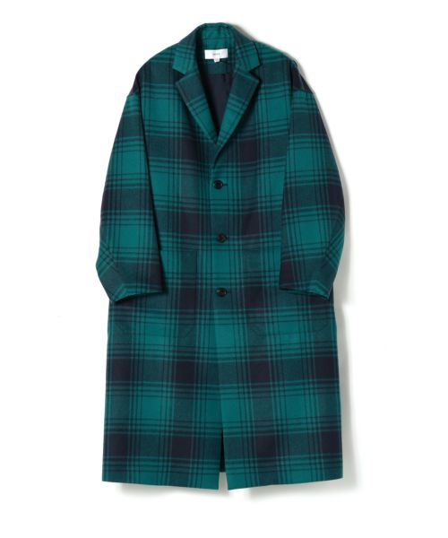 HYKE(ハイク)】 PLAID COAT｜PARIGOT ONLINE（パリゴオンライン）