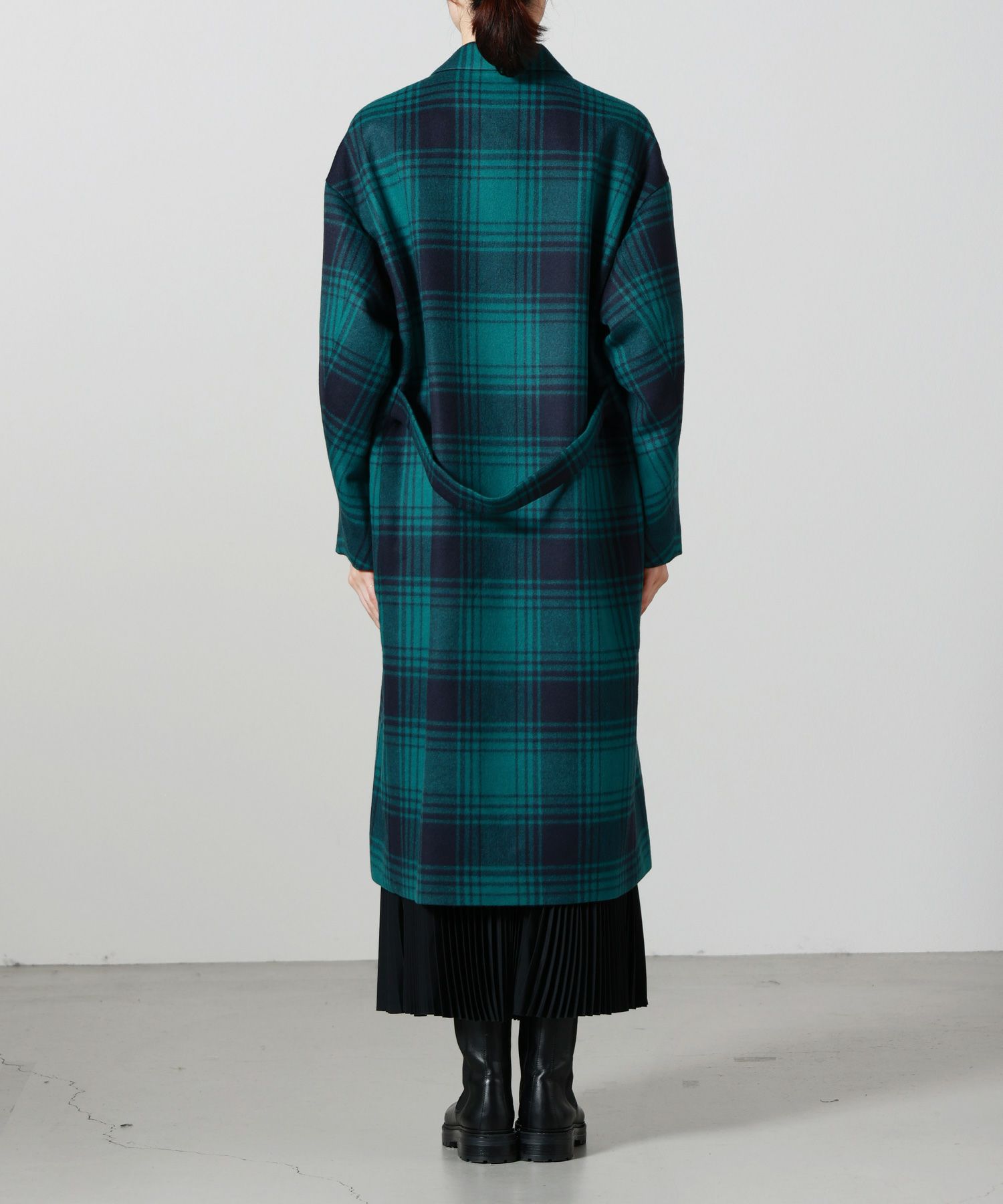 HYKE(ハイク)】 PLAID COAT｜PARIGOT ONLINE（パリゴオンライン）