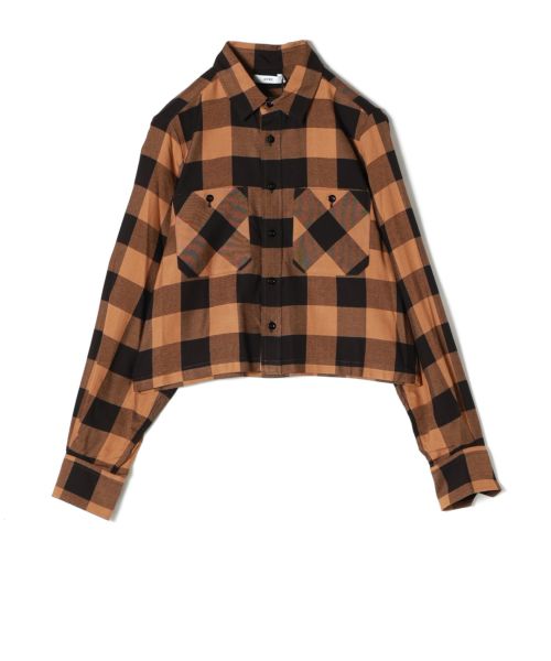 新品　HYKE ハイク　RAYON PLAID SHIRT HYKE(ハイク)】 RAYON PLAID SHIRT｜PARIGOT ONLINE（パリゴオンライン）