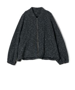 Munich(ミューニック)】 ツイードジップブルゾン｜PARIGOT ONLINE
