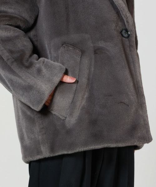 CINOH(チノ)】 ボアミドルコート｜PARIGOT ONLINE（パリゴオンライン）