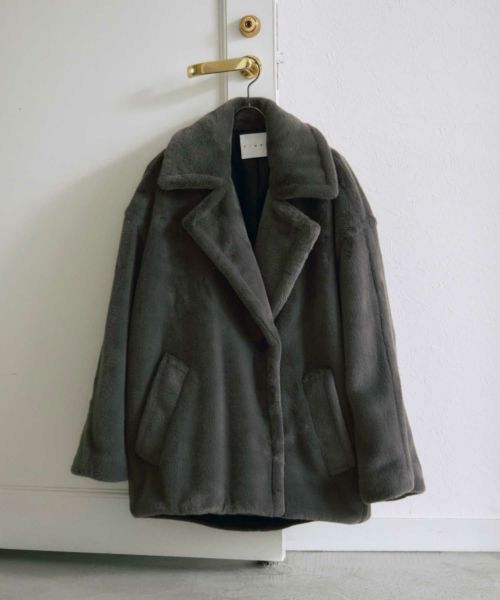 CINOH(チノ)】 ボアミドルコート｜PARIGOT ONLINE（パリゴオンライン）