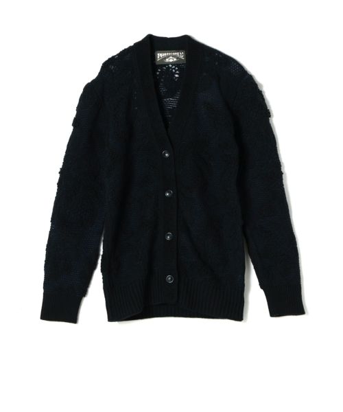 PHOTOCOPIEU(フォトコピュー)】 ORINA PUFF SHOULDER CARDIGAN