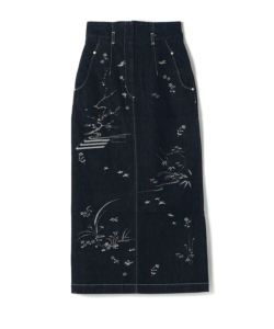 mame kurogouchi  刺繍ブルゾン ネイビー1サイズ mame kurogouchi 刺繍ブルゾン ネイビー1サイズ mame kurogouchi 刺繍