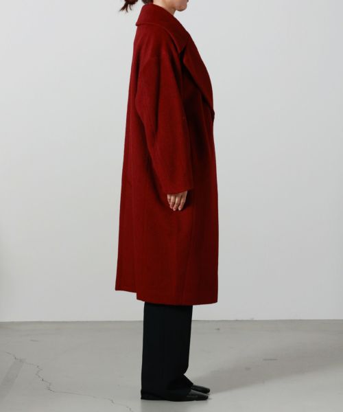 Mame Kurogouchi ロングコート ブラウン・グレー WOMENS/アウター