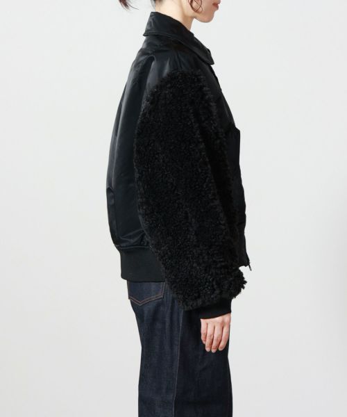 HYKE(ハイク)】 FAUX SHEARLING TYPE CWU-45/P JACKET｜PARIGOT ONLINE