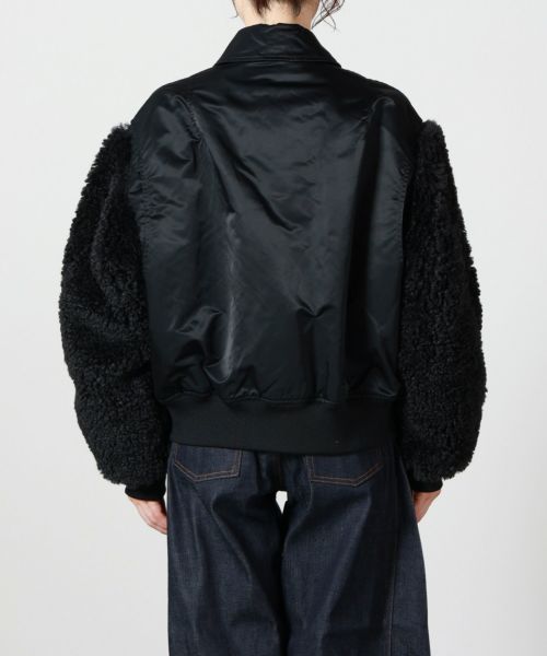 HYKE(ハイク)】 FAUX SHEARLING TYPE CWU-45/P JACKET｜PARIGOT ONLINE
