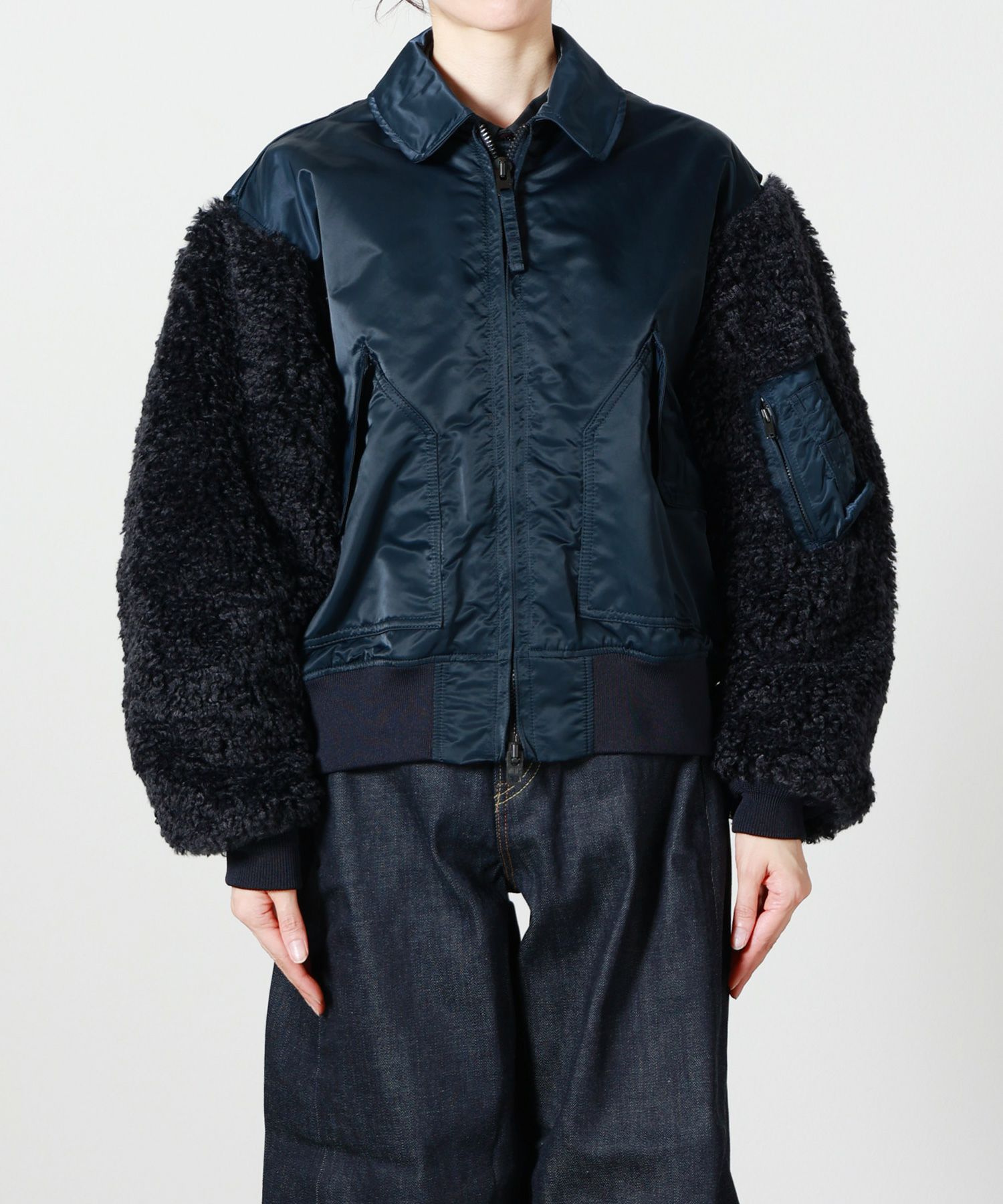 ジャケット・アウター HYKE FAUX SHEARLING TYPE CWU-45/P JACKET HYKE(ハイク)】 FAUX SHEARLING TYPE CWU-45/P JACKET｜PARIGOT ONLINE