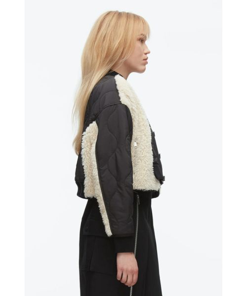 3.1 Phillip Lim(スリーワン フィリップリム)】 Cropped Sherpa Combo