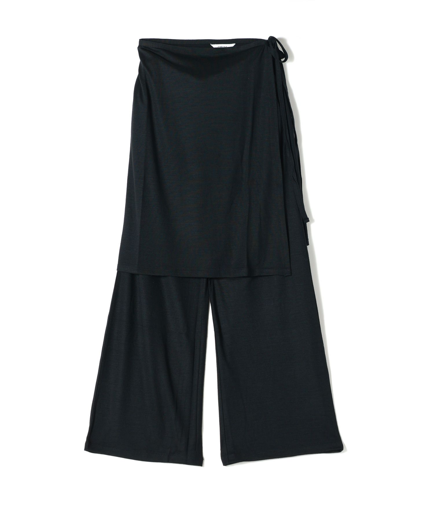 PHEENY(フィーニー)】 Wool jersey layered pants｜PARIGOT ONLINE