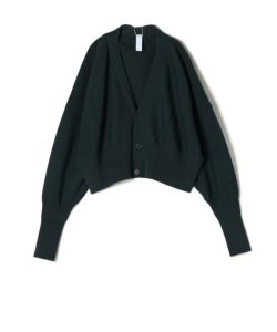 CFCL(シーエフシーエル)】 WOOL GARTER CROPPED CARDIGAN｜PARIGOT