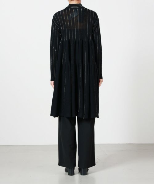 ワンピース CFCL CASCADES LONG SLEEVE MINI DRESS CFCL(シーエフシーエル)】 WOOL CASCADES GLITTER MOCKNECK LONG