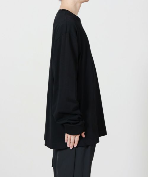 【YoJun】⭐️土日限定・美品プリーツプリーズ 長袖ブラック黒トップス MAISON KITSUNE(メゾンキツネ)】 スタント フォックス ロングスリーブ