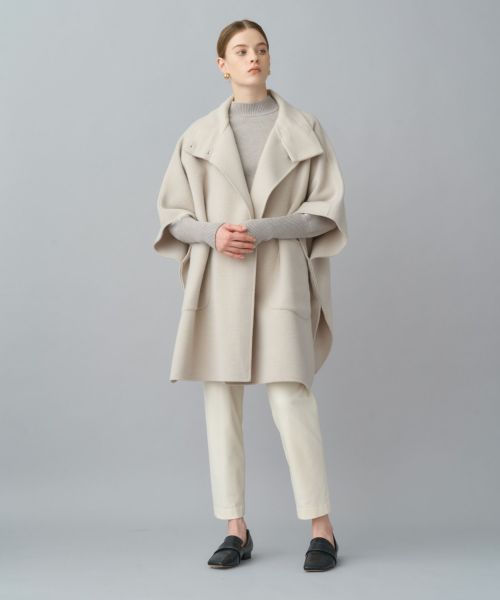 パリゴ parigot  ウール リバー　ポンチョ コート パリゴ parigot ウール リバーポンチョ コート