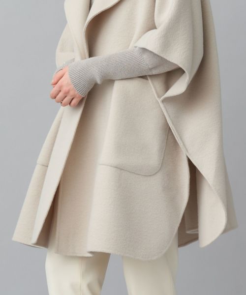 パリゴ parigot  ウール リバー　ポンチョ コート パリゴ parigot ウール リバーポンチョ コート