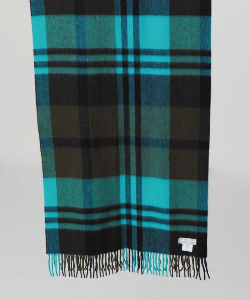 【極美品】Joshua Ellis ジョシュアエリス　カシミヤストール　50cm Joshua Ellis（ジョシュアエリス） カシミヤ ストール 大判 厚手