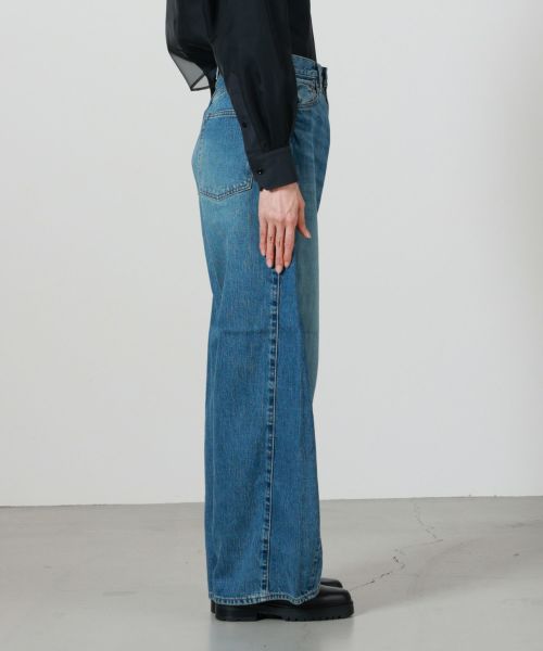HYKE(ハイク)】 ≪GENDERLESS≫DENIM BARREL-LEG JEANS｜PARIGOT