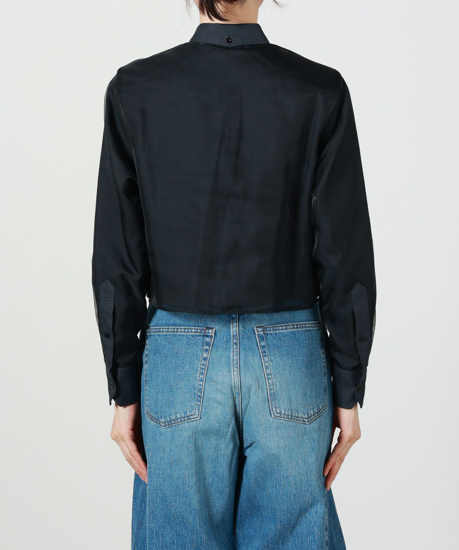 HYKE(ハイク)】 LAYERED OXFORD SHEER SHIRT｜PARIGOT ONLINE（パリゴ