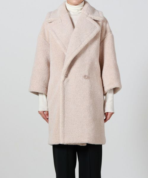 Herno ボアロングコート ベージュ HERNO ベージュ ボア ロングコート 【公式通販】