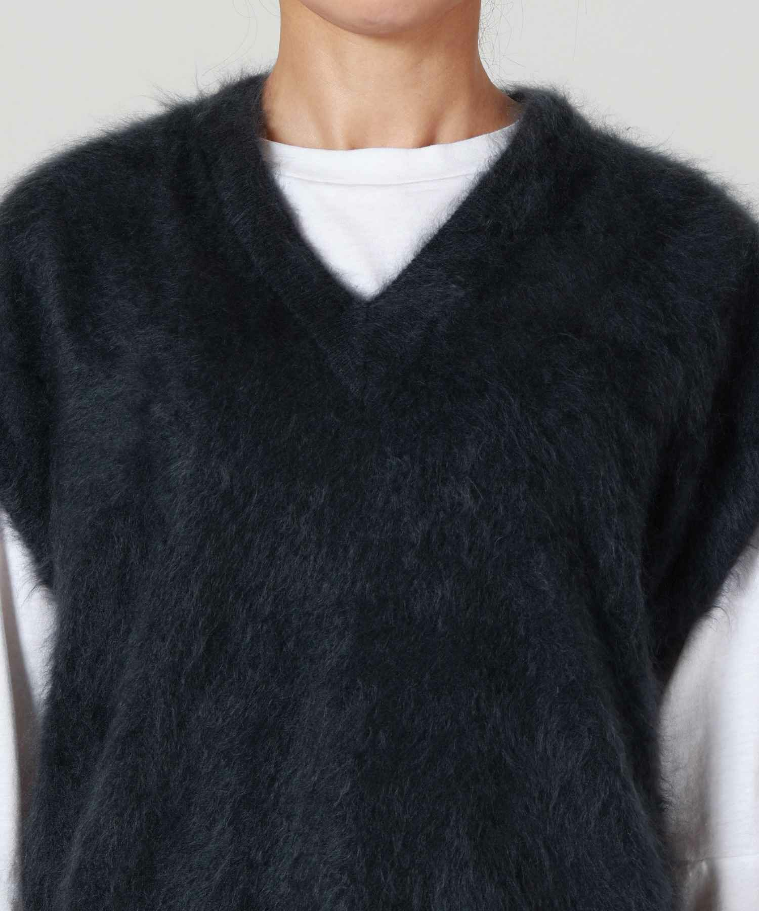 ATON(エイトン)】 ROYAL CASHMERE FUR | VEST｜PARIGOT ONLINE（パリゴ