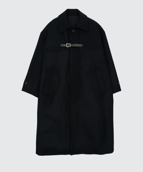 YOKE(ヨーク)】 ウールメルトンビッグバルマカーンコート｜PARIGOT