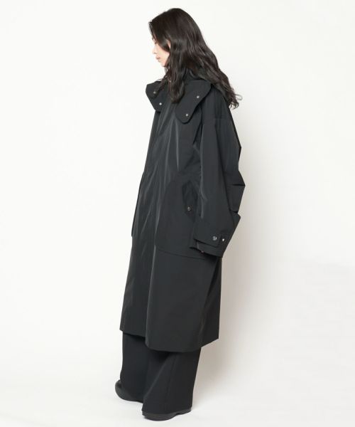 HARUNOBUMURATA(ハルノブムラタ)】 MIRIAM - OVERSIZE COAT WITH HOOD