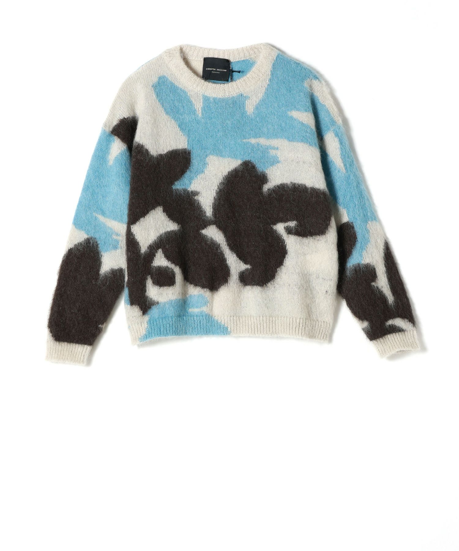 roberto collina　Ikebana インターシャセーター