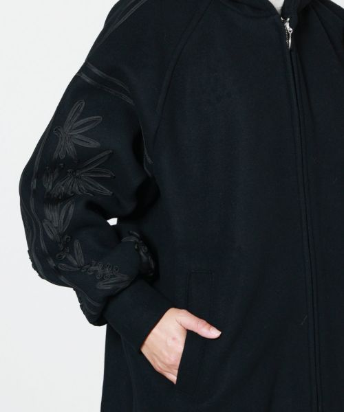 LOKITHO(ロキト)】 CORD EMB HOODED COAT｜PARIGOT ONLINE（パリゴ