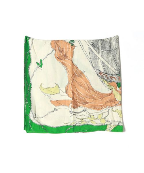 manipuri(マニプリ)】 ＜ウールシルクストールヘリンボーン織120