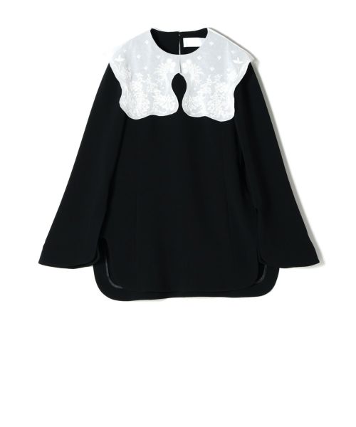 Mame Kurogouchi(マメ クロゴウチ)】 Triacetate Georgette