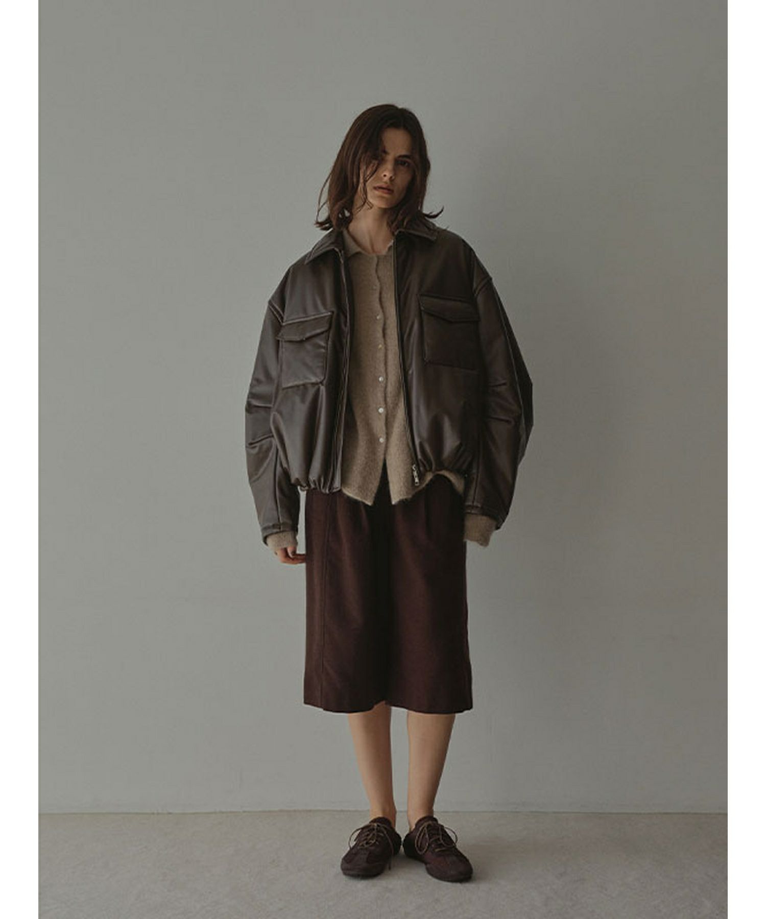 ETRE TOKYO(エトレトウキョウ)】 モヘヤニットシャツ｜PARIGOT ONLINE