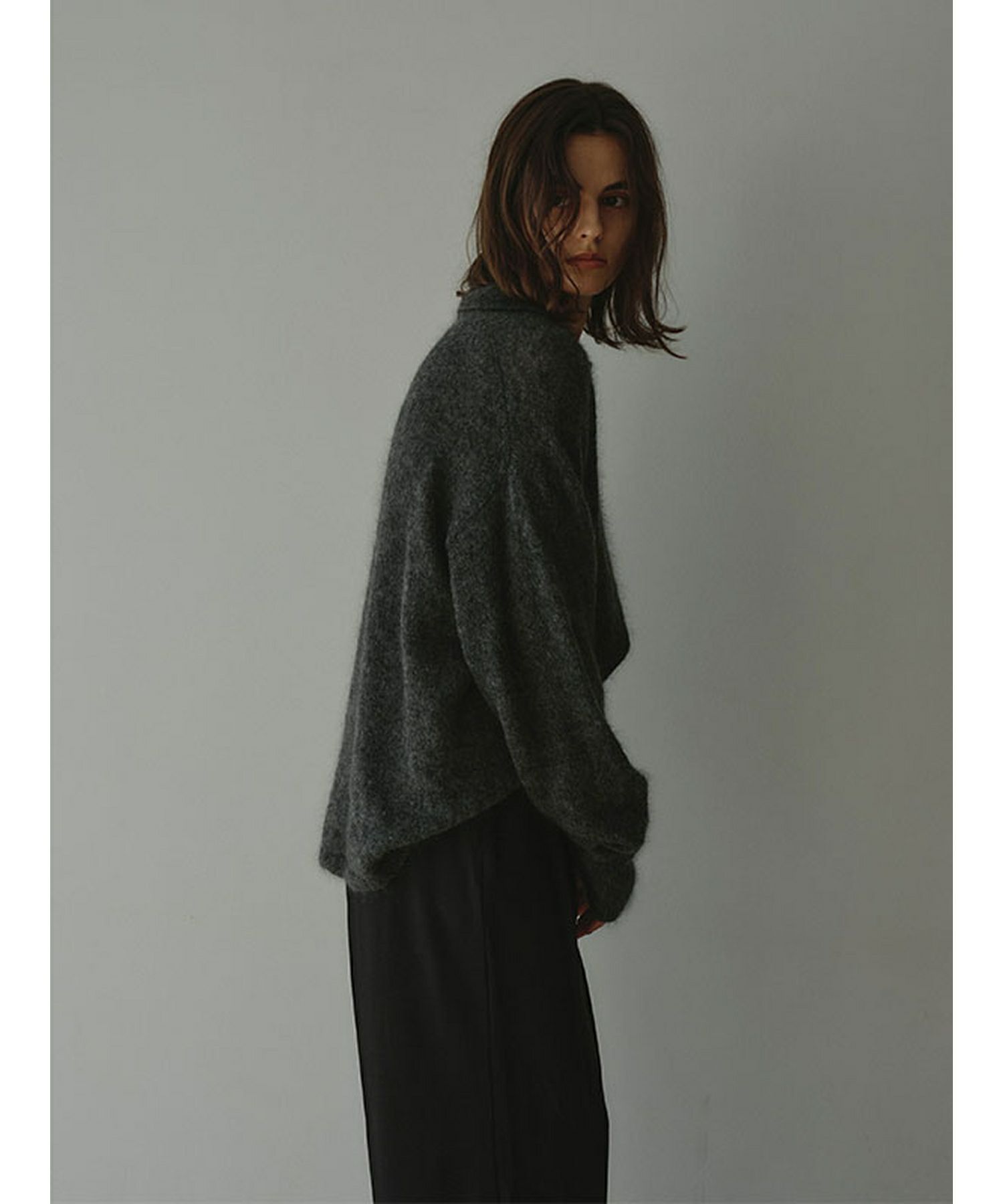 ETRE TOKYO(エトレトウキョウ)】 モヘヤニットシャツ｜PARIGOT ONLINE