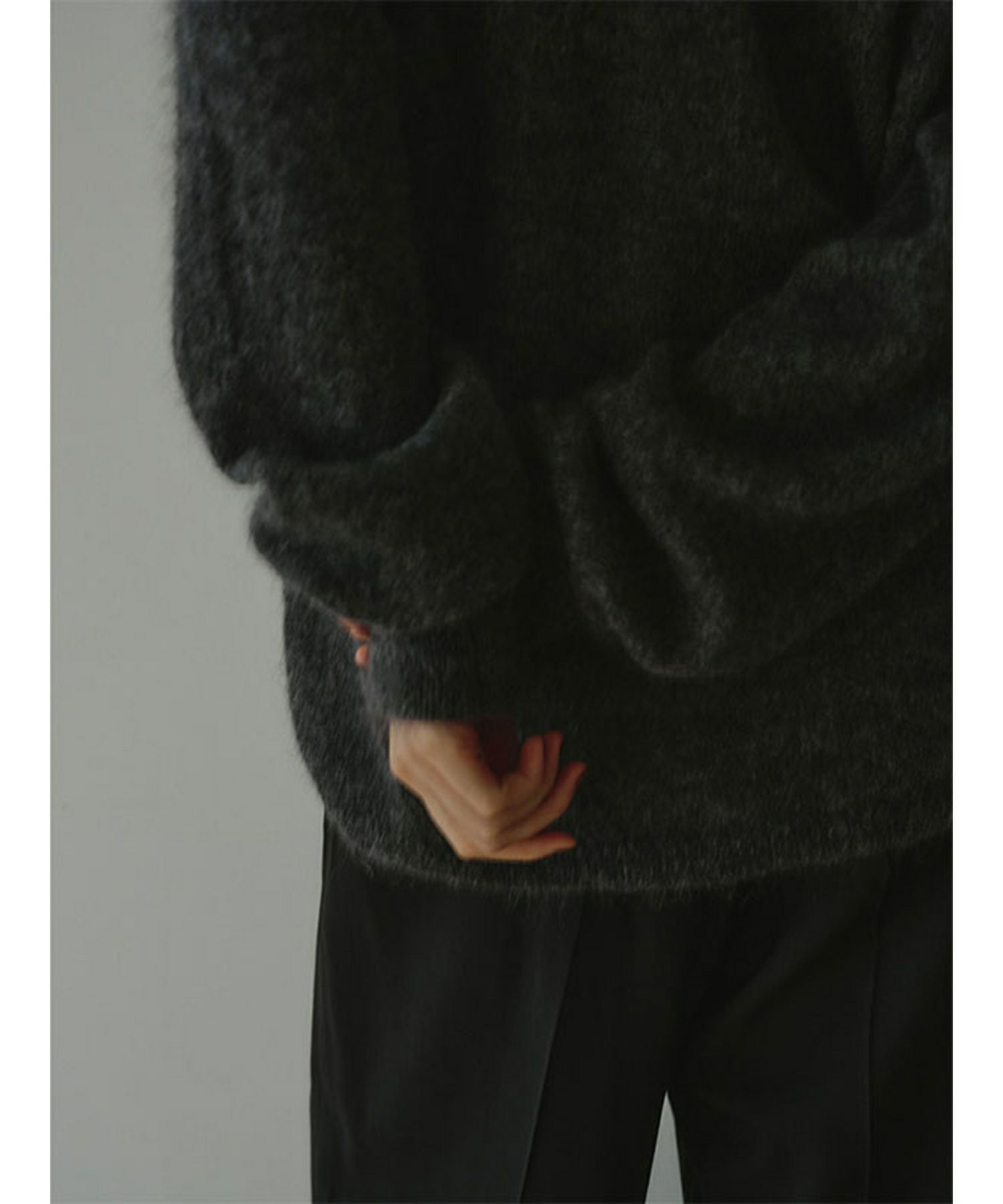 【新作完売】タグ付き/エトレトウキョウ モヘヤニットシャツ チャコール エトレトウキョウ モヘアニットシャツcharcoal - メルカリ