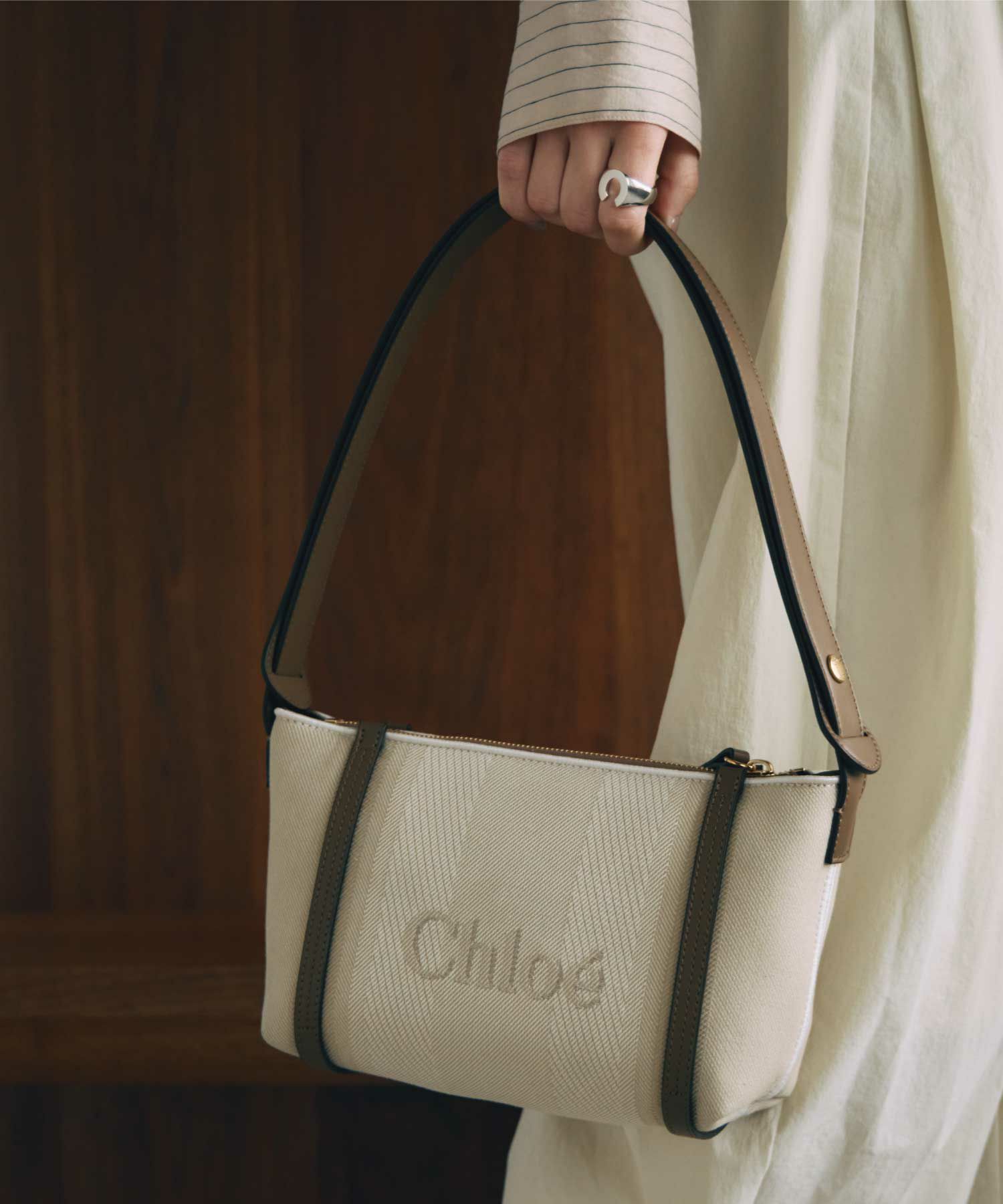Chloe(クロエ)】 キャンバス製 CHLOE CARRYショルダーバッグ｜PARIGOT