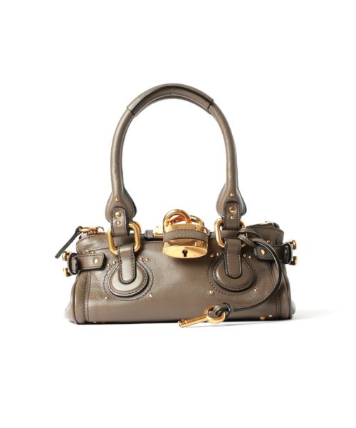 Chloe(クロエ)】 グレインレザー製PADDINGTONスモールバッグ｜PARIGOT