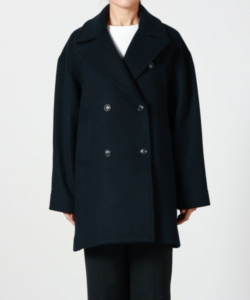 【極美品、10万】hevo 別注 CEGLIE ミドルレングス ピーコート MICA&DEAL(マイカ＆ディール)】 ウールピーコート｜PARIGOT ONLINE
