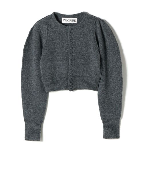 INSCRIRE(アンスクリア)】 Shoulder Cardigan｜PARIGOT ONLINE（パリゴ