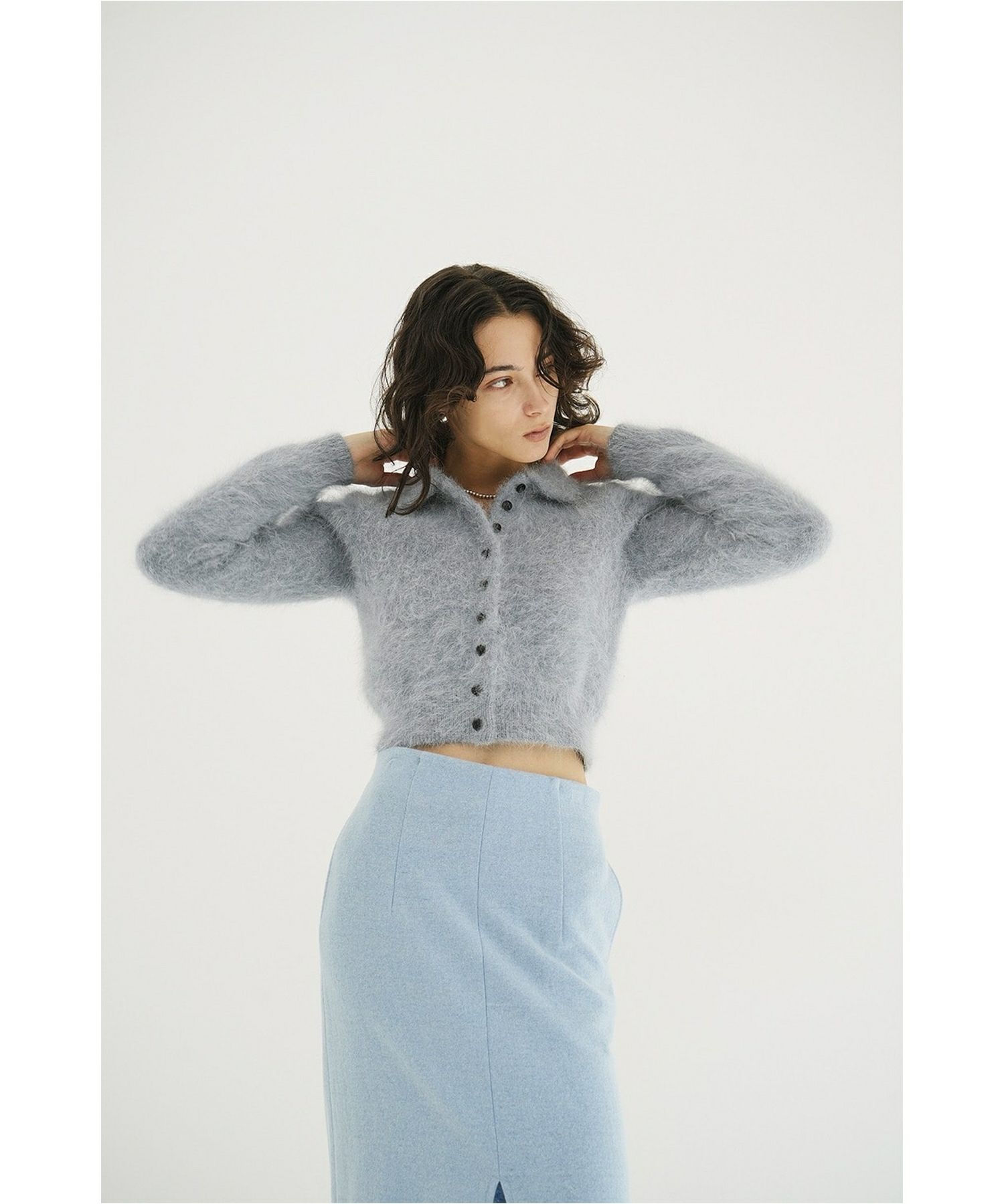 CLANE(クラネ)】 ANGORA SHORT KNIT CARDIGAN｜PARIGOT ONLINE（パリゴ