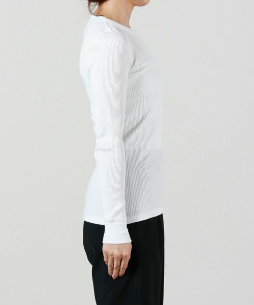 【美品】HYKE LONG-SLV TEE PONCHO ホワイト HYKE(ハイク)】 《26SS予約》LONG SLV TEE｜PARIGOT ONLINE（パリゴ